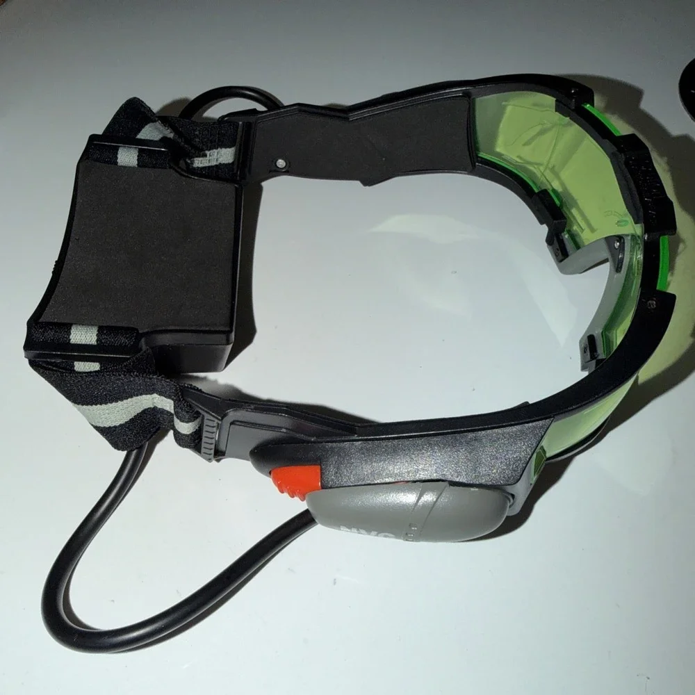 The Led Night Vision Goggles With Flip-Out Lights Eye Lens Glasses Kids